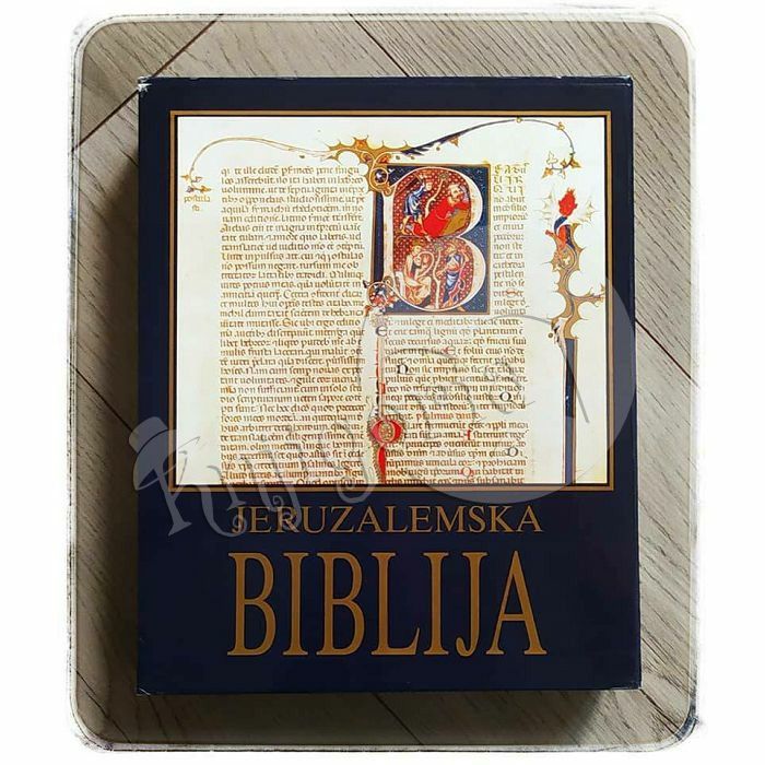 Jeruzalemska Biblija ( platno plava + zaštitna kutija )