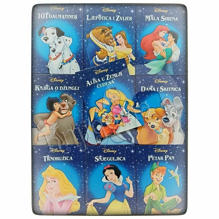 Komplet Disneyjevi klasici 1-10