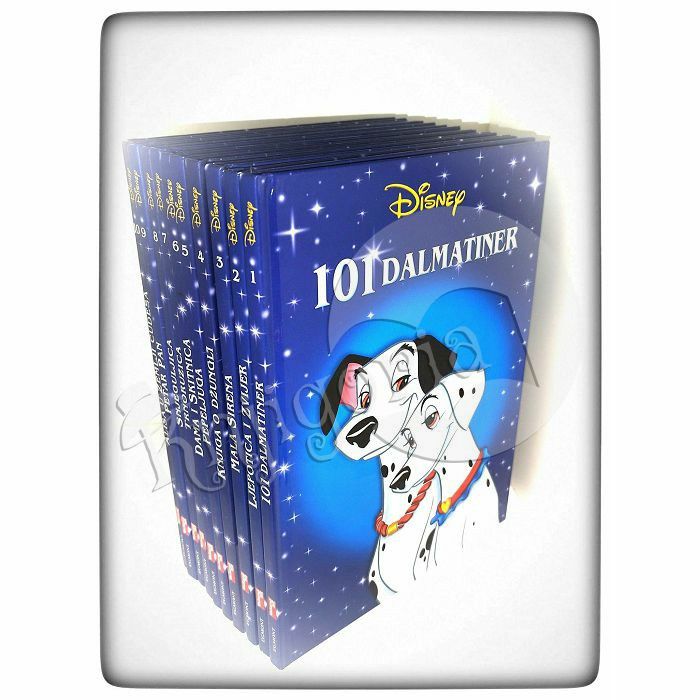 Komplet Disneyjevi klasici 1-10