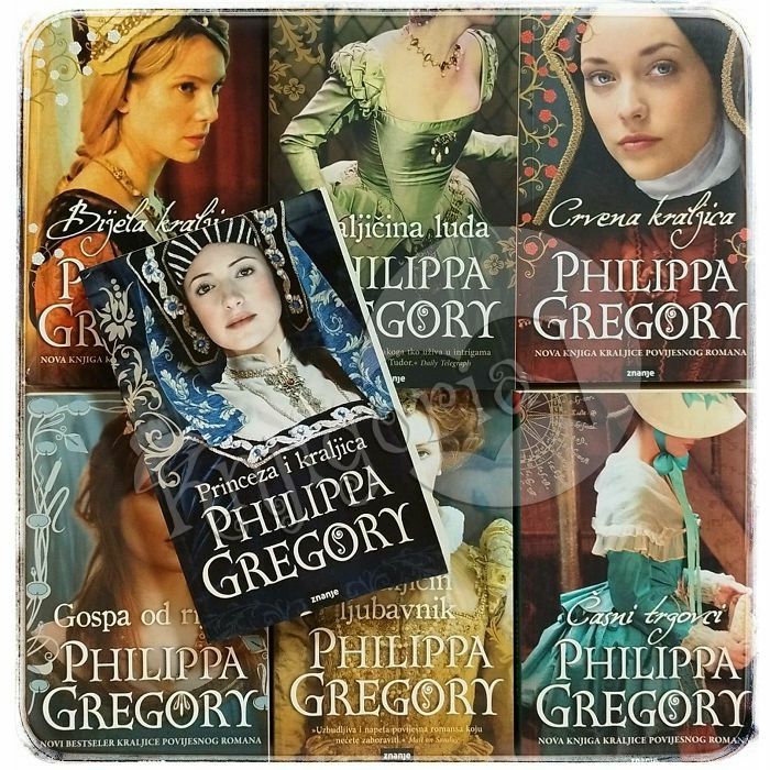 Komplet povijesnih romana Philippa Gregory 1-7