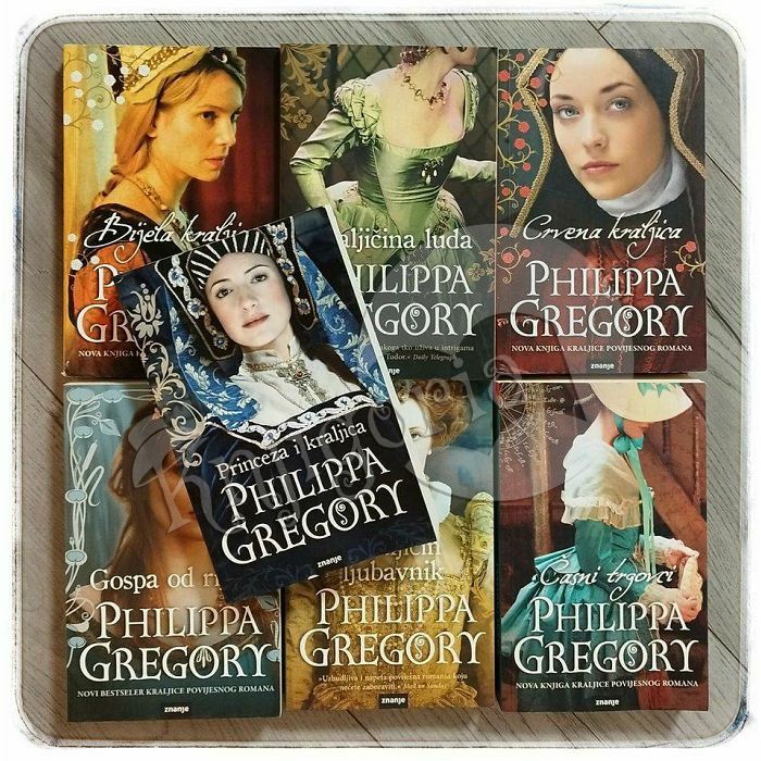 Komplet povijesnih romana Philippa Gregory 1-7