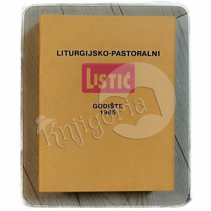 Liturgijsko-pastoralni listić: godište 1985