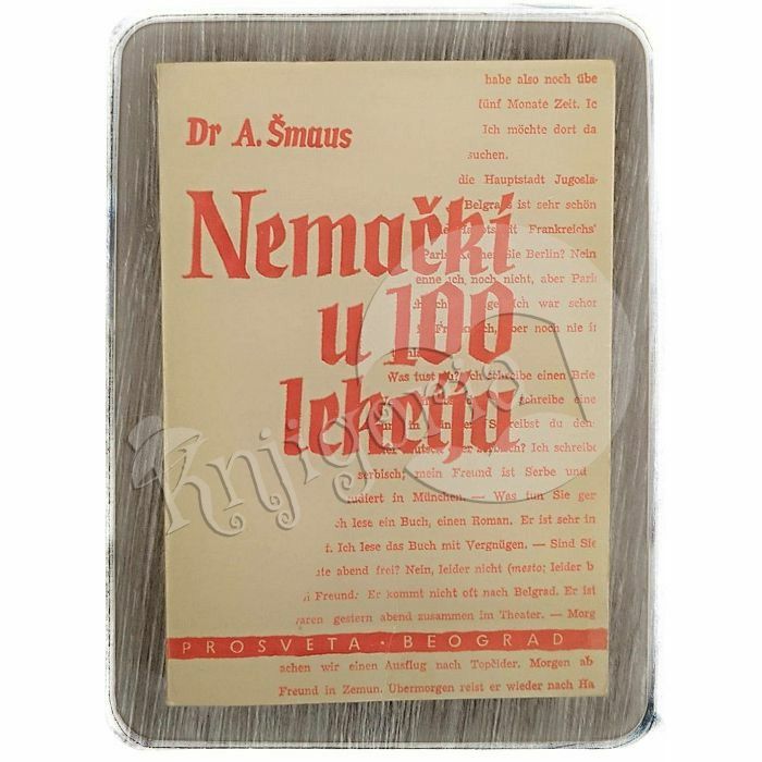 Nemački u 100 lekcija Dr. Alojz Šmaus