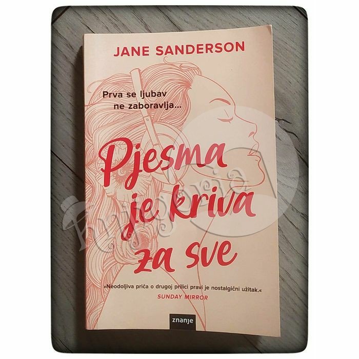 Pjesma je kriva za sve Jane Sanderson