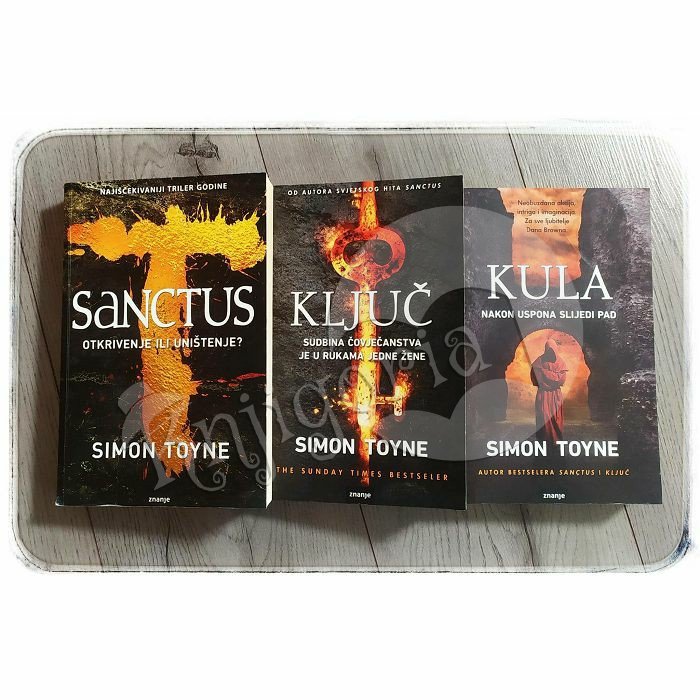 Sanctus trilogija Simon Toyne