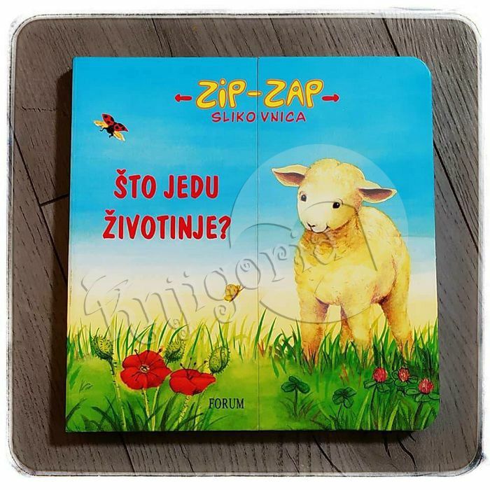 Slikovnica zip-zap Što jedu životinje?