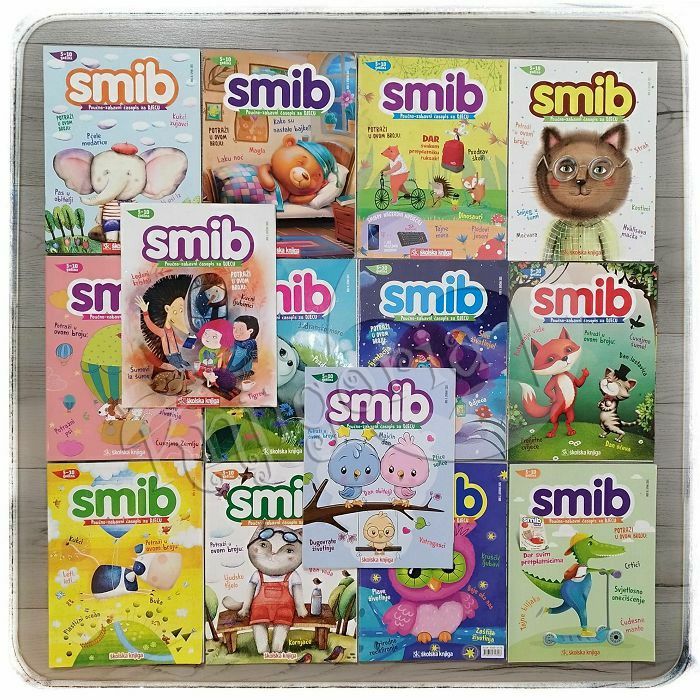 SMIB: Poučno - zabavni časopis za djecu - 14 komada