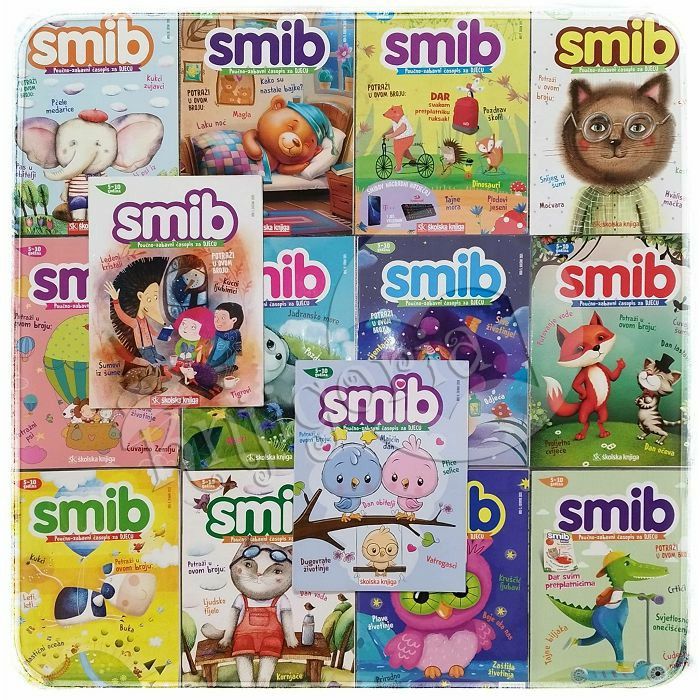 SMIB: Poučno - zabavni časopis za djecu - 14 komada