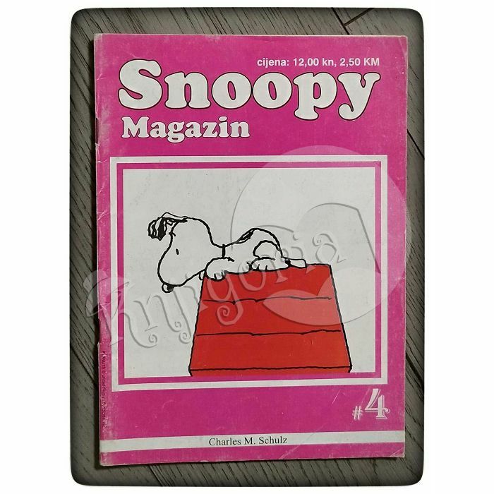 Snoopy magazin #4 Charles M. Schulz