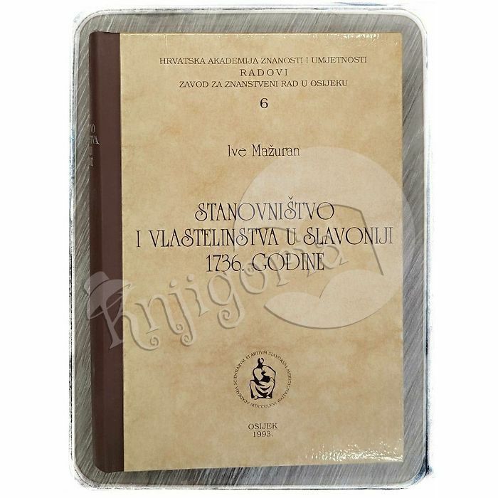 Stanovništvo i vlastelinstva u Slavoniji 1736. godine i njihova ekonomska podloga Ive Mažuran