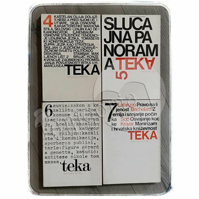 Teka časopis: proljeće, ljeto, jesen i zima 1974. godina