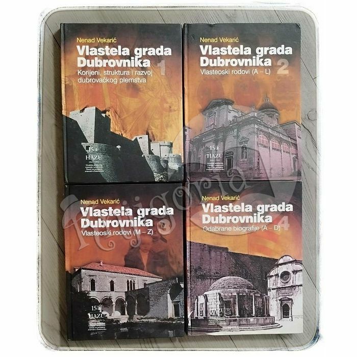 Vlastela grada Dubrovnika 1-4 Nenad Vekarić