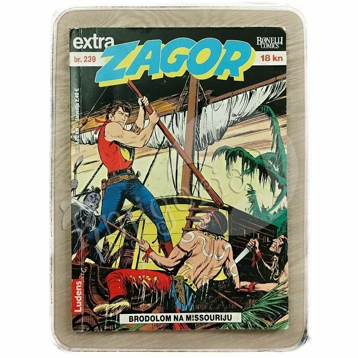 Zagor extra: Brodolom na Missouriju Marcello Toninelli, Franco Donatelli 