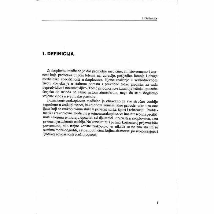 Zrakoplovna medicina Eduard Missoni